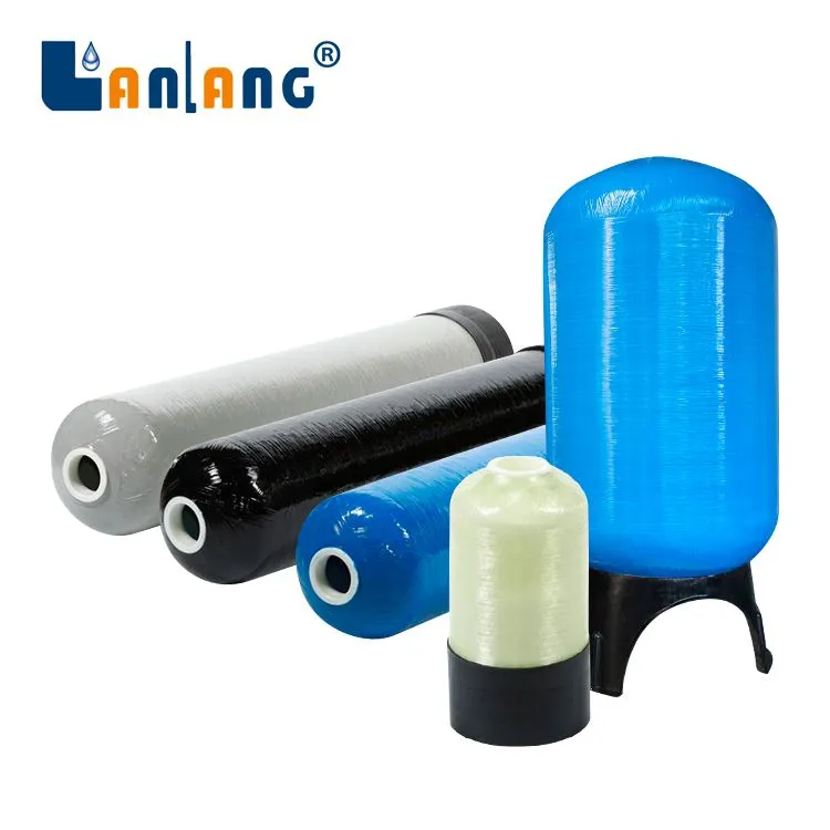 Ūdens mīkstinātāja FRP spiediena tvertne