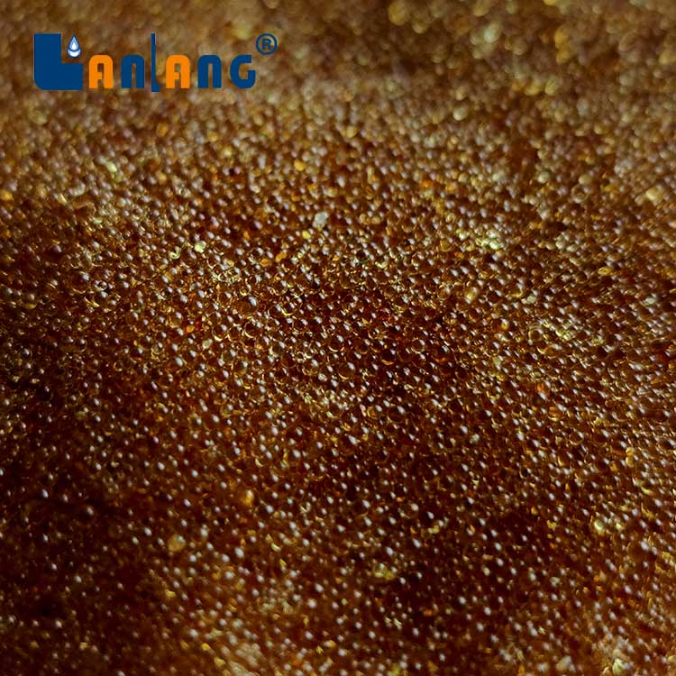 Jonu apmaiņas sveķi etilēnglikola attīrīšanai